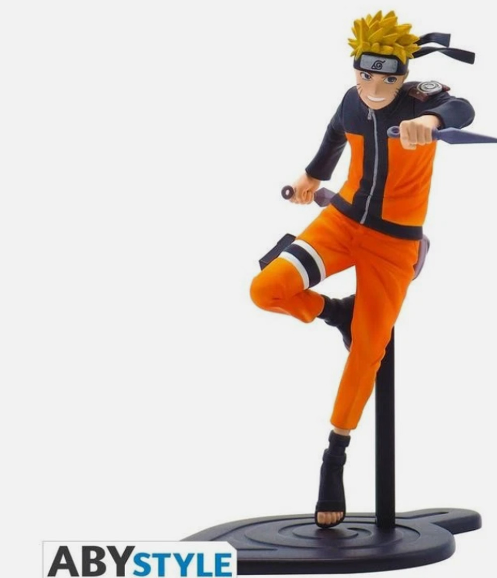 Bandai Anime Heroes Naruto Uzumaki 6.5" Action Figure NIB New